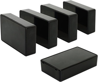 LeMotech 5Pcs ABS Plastic Electrical Project Case Power Junction Box, Project Bo