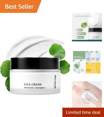 Cica Cream: Hydrating & Firming Daily Moisturizer for Glass Skin - 1.68 Fl Oz