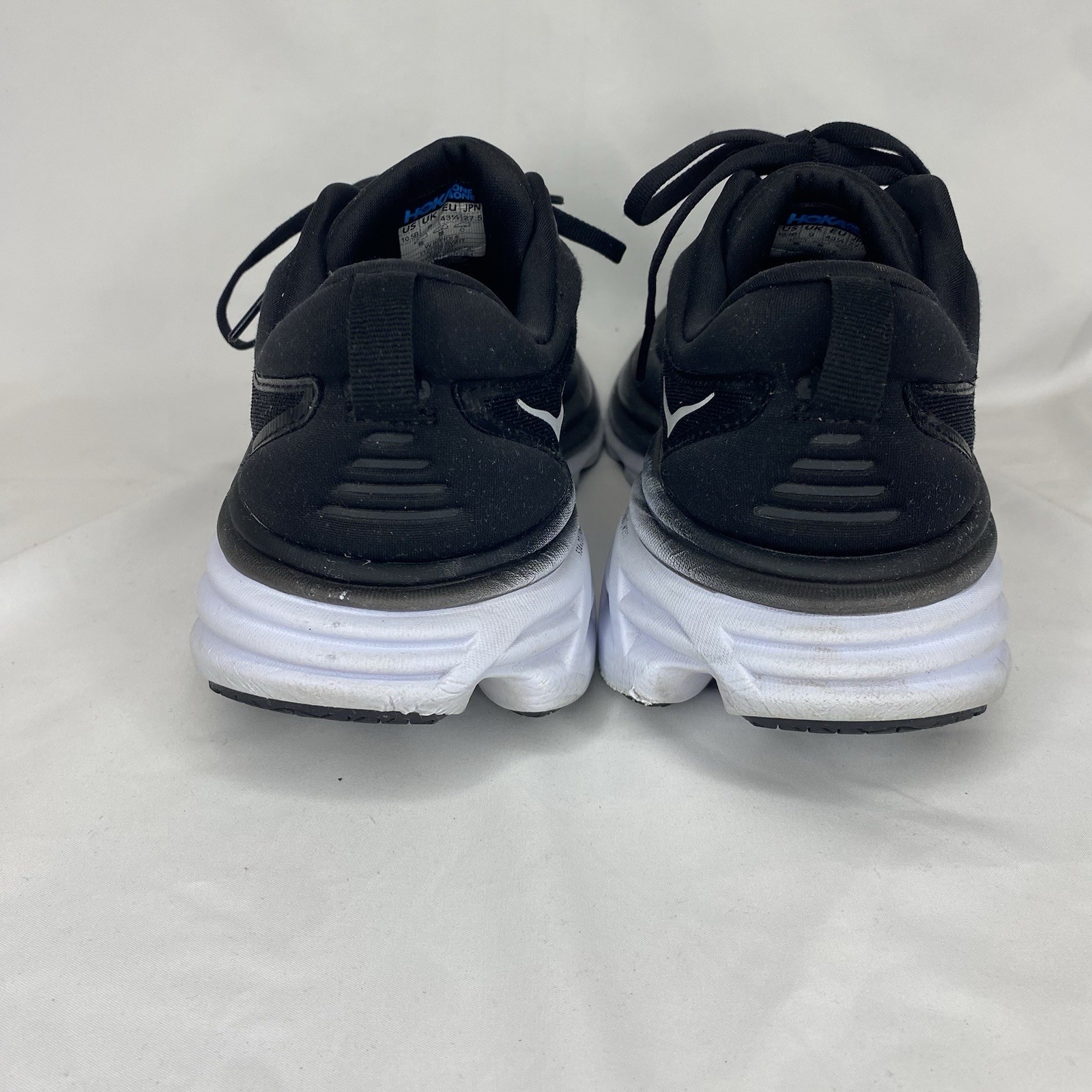 SAOLA ?Hoka One One Bondi 8 Sneakers nere stringate da uomo taglia 10 5B