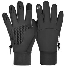 Winter Waterproof Gloves with Touchscreen Fingers for Men Women Windproo
