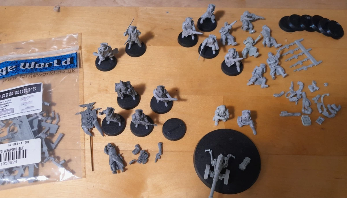 Forge World Death Korps of Krieg Warhammer 40K Miniature Toys for