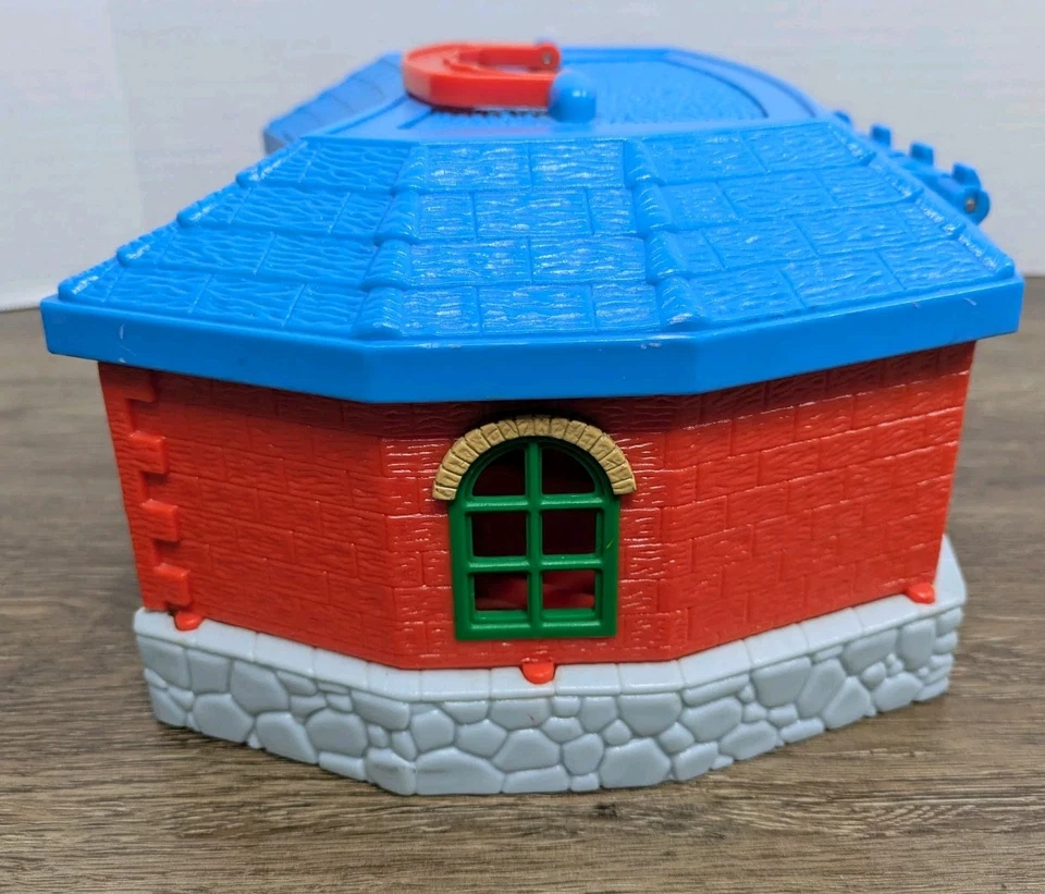 Thomas & Friends Take Along Play Roundhouse Estación de Tren Estuche de Transporte 2002 Juguete Foto 4 de 4