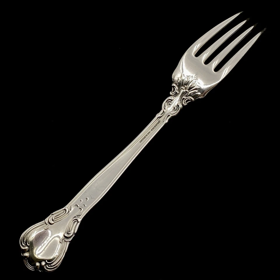 Horquilla de lugar Gorham Chantilly de plata de ley 925 de 7-1/2" - Mono F Foto 4 de 4