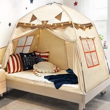 Bed Tent Bed Canopy Breathable 100 for Adult and Kids- Original Design Light Re