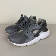 Nike Boys Huarache Run 654275-012 Gray Running Shoes Sneakers Size 6.5Y
