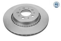 2X Meyle 515 523 0011/PD Bremsscheibe Hinten L/R Passt Zu: Volvo XC90 I 2.4D-4.4