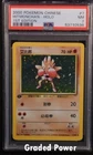 2000 Pokemon Hitmonchan Holo Chinese Base Set 1st Edition PSA 7 (0536) 7/102
