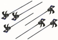 6X Einhandzwinge Schraubzwinge 600Mm Leimzwinge Schnellspannzwinge