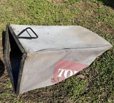 GENUINE OEM Toro Push Lawn Mower REPLACEMENT GRASS CATCHER Bag  + Frame -USED