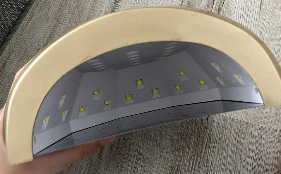 UV Nagellack Gel Set, 6W UV+LED Nagellampe, Base Top Coat+ Ganzes Zubehör Dazu - Bild 2 von 4