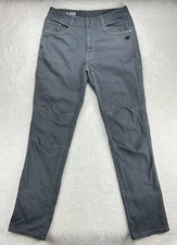 TD Apparel Carlos Ray Pants Mens 34x36 Gray Tactical Stretch Workwear  (32x36)