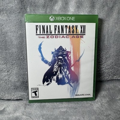 Final Fantasy XII The Zodiac Age Xbox One New Sealed