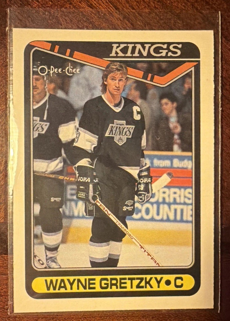 1990-91 O-Pee-Chee Wayne Gretzky #120 Los Angeles Kings