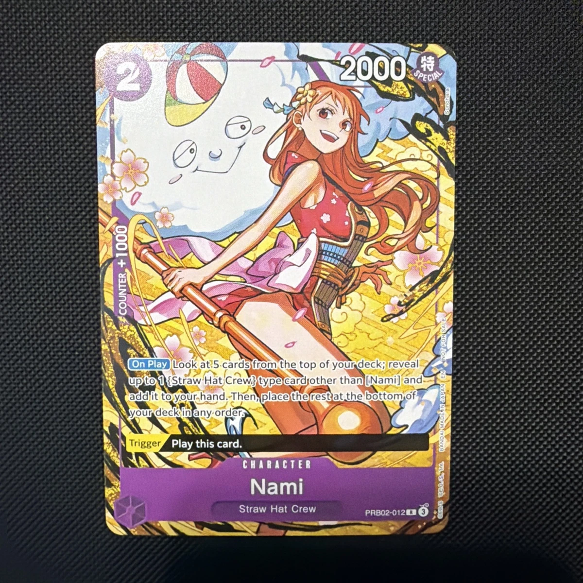 Nami PRB02-012 One Piece Promotion Cards for sale | eBay