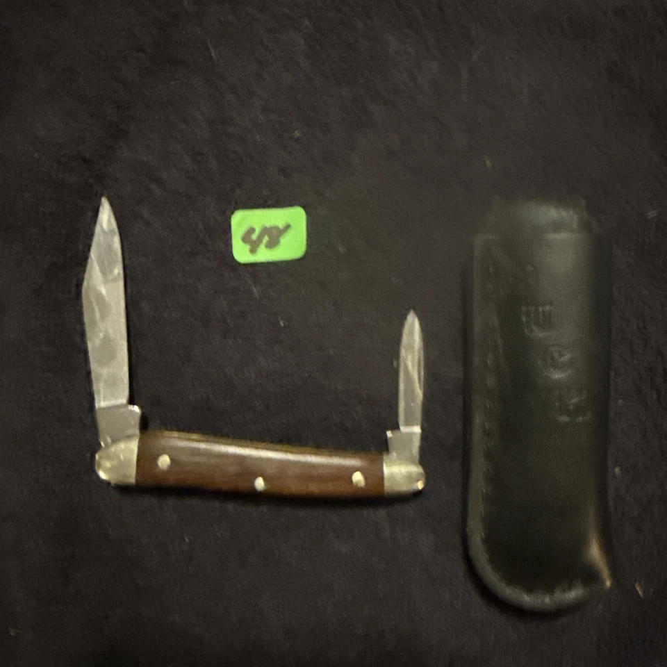 Дерево совершенно "классический" мини ручка нож #240 "Boker" совершенно сделано в Германии w/Shealth - Изображение 2 из 4