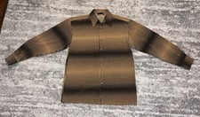 Vintage Monzini Long Sleeve 70s Button Up Shirt Size Medium