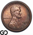1919-S Lincoln Cent Wheat Penny, Mint Luster Choice BU++ RB