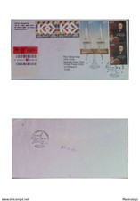 KV)2011 ARGENTINA, REGISTERED FIRST DAY OF ISSUE PHILATELIC COVER, SENT FROM BUE