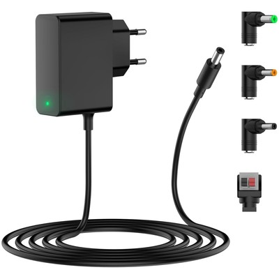 12V Netzteil, 2A Power Supply, DC Adapter für elektronische Geräte.
