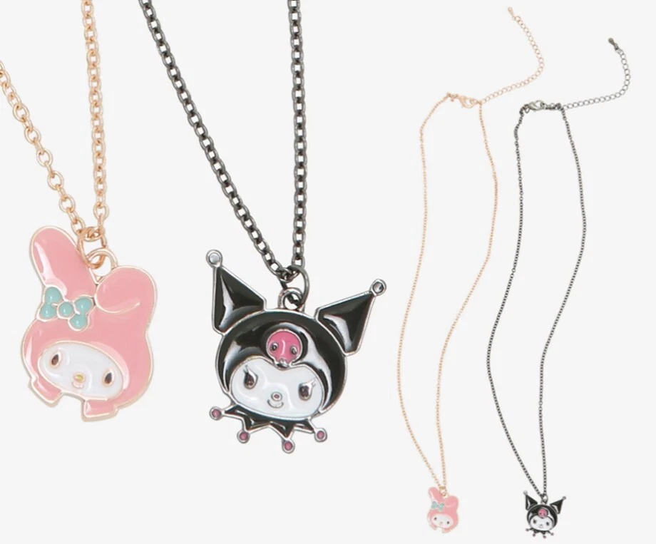 Sanrio cheap matching necklaces