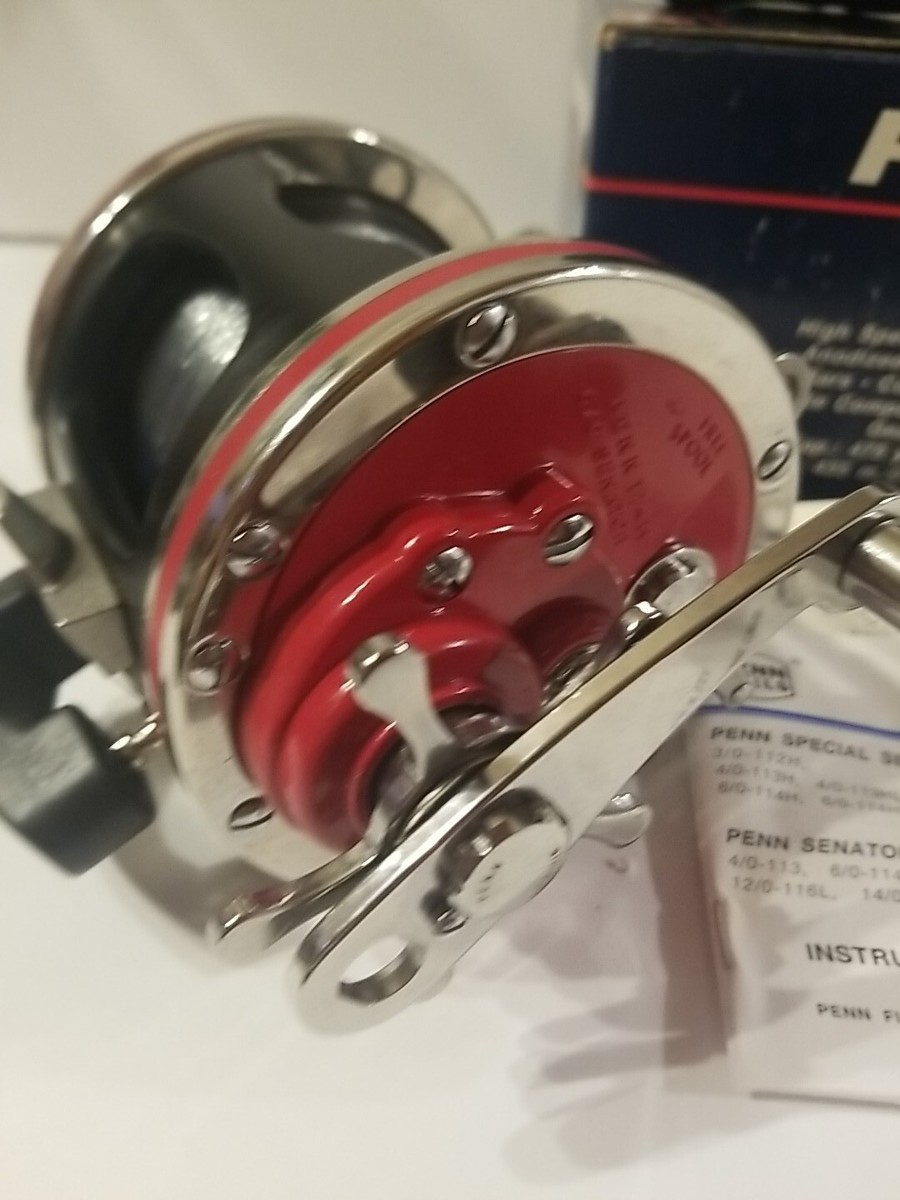 PENN 114H Special Senator 6/0 High Speed Ball Bearing Fishing Reel