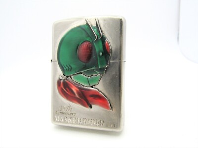 Masked Rider 35th Anniversary Surprise ZIPPO 2005 Fired Rare | eBay