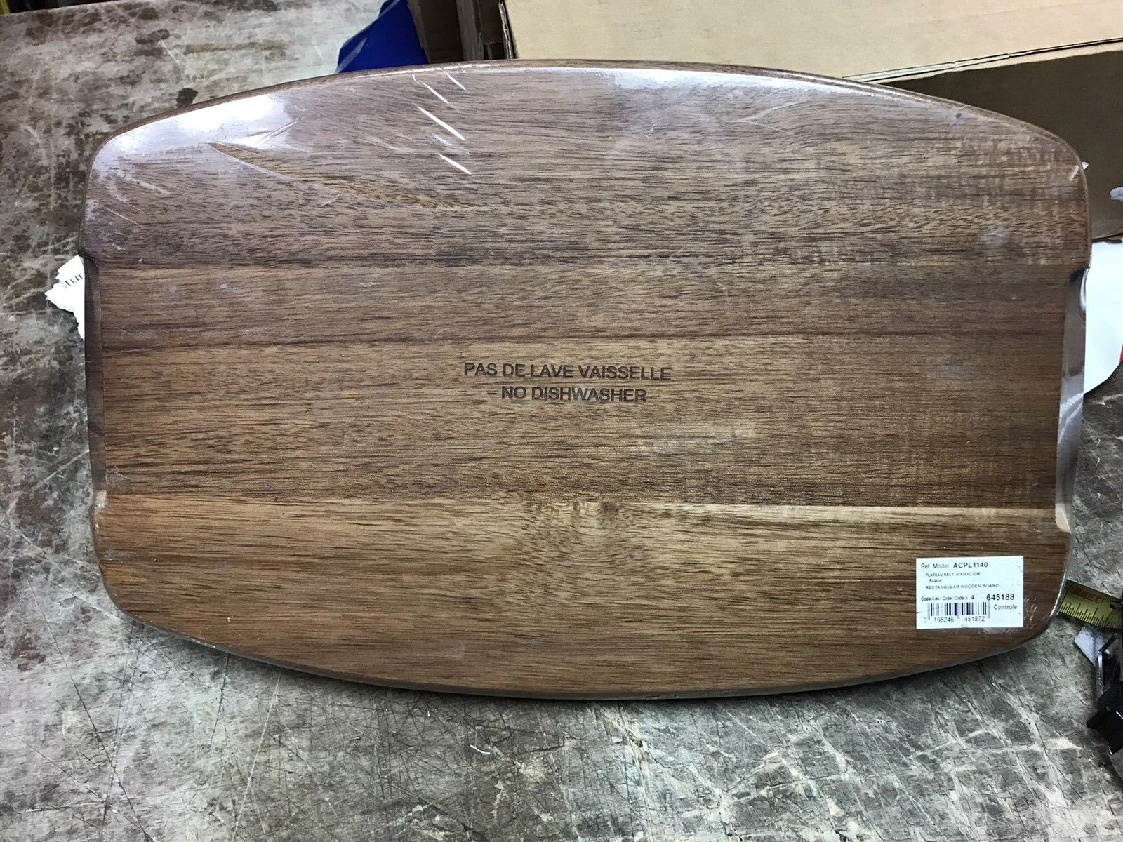 Wood Cutting Board rectangular