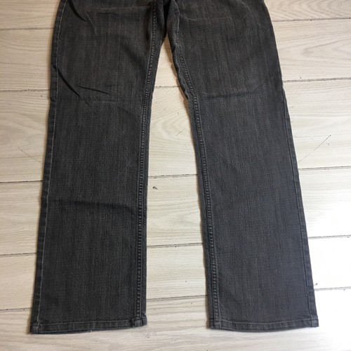 Mondo Di Marco Mens Jeans 34x32 Gray Denim Straight Flap Pockets - Picture 3 of 10