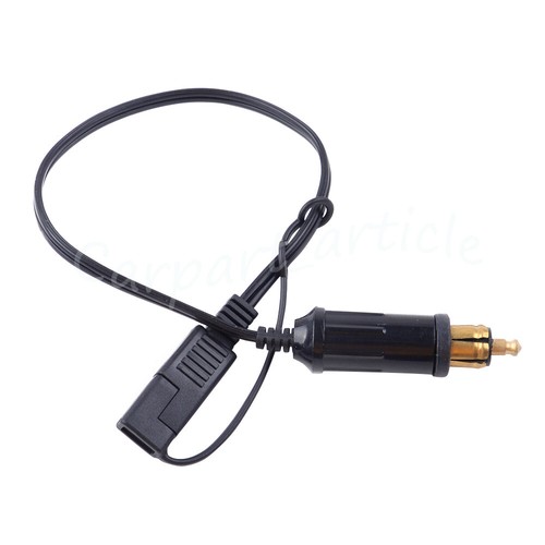 DIN Hella Powerlet Plug to SAE Battery Adapter Connector Cable forBMW Motorcycle - Picture 4 of 11