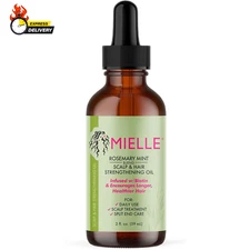 Rosemary Mint Scalp & Hair Strengthening Oil for All Hair Types, 2 Ounce