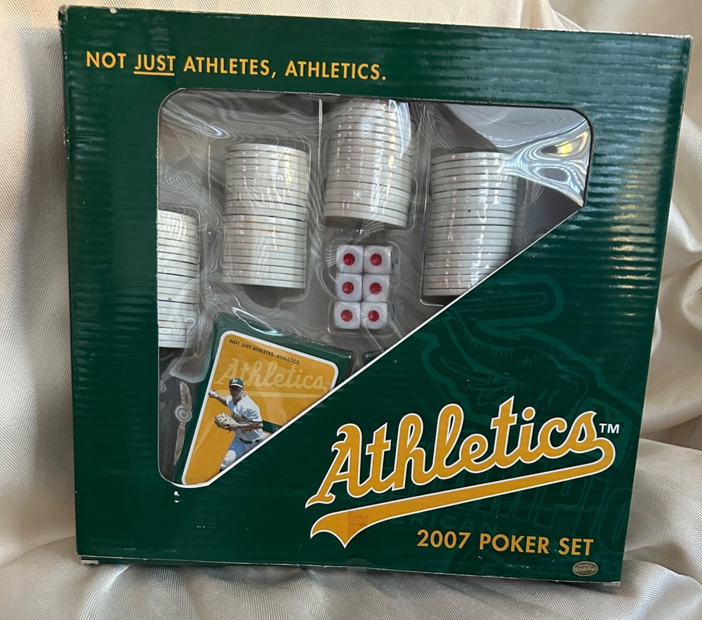Oakland Athletics Poker  Not Just Athletes, Athletics Comcast  SGA New in Box A