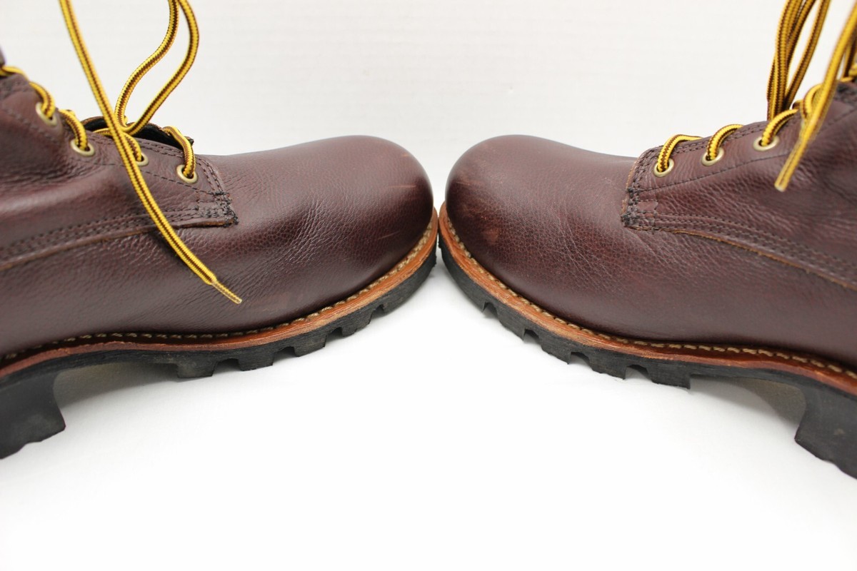 その他 ROCKY Rocky 6543 water proof mens size 13 burgundy leather steel