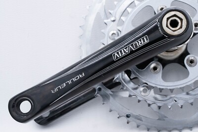 NOS TRUVATIV ROULEUR GXP 172.5 53 39 135 CRANKSET 10 SPEED