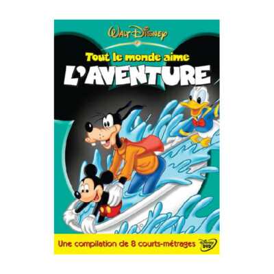 Jeder liebt Abenteuer (Compilation von 8 Kurzfilmen) DVD DISNEY NEU