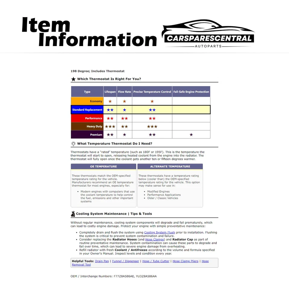 Conjunto de termostato/toma de agua de refrigerante de motor para Ford Ranger 2001 4,0 L Foto 3 de 4