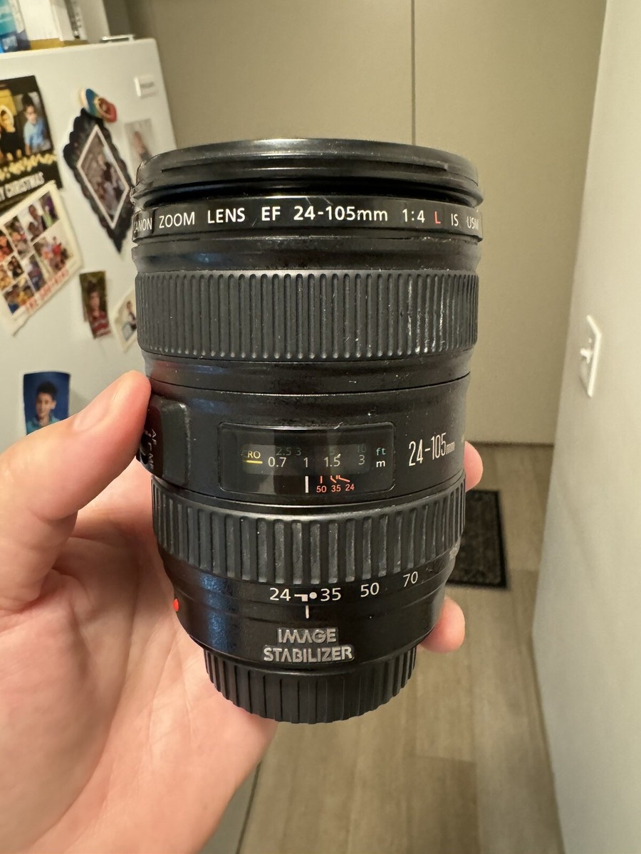 Canon EF 24-105mm F4 1:4 L IS USM Lens Good Condition Ships Canon EF 24-105mm F4 1:4 L IS USM Lens Good Condition Ships