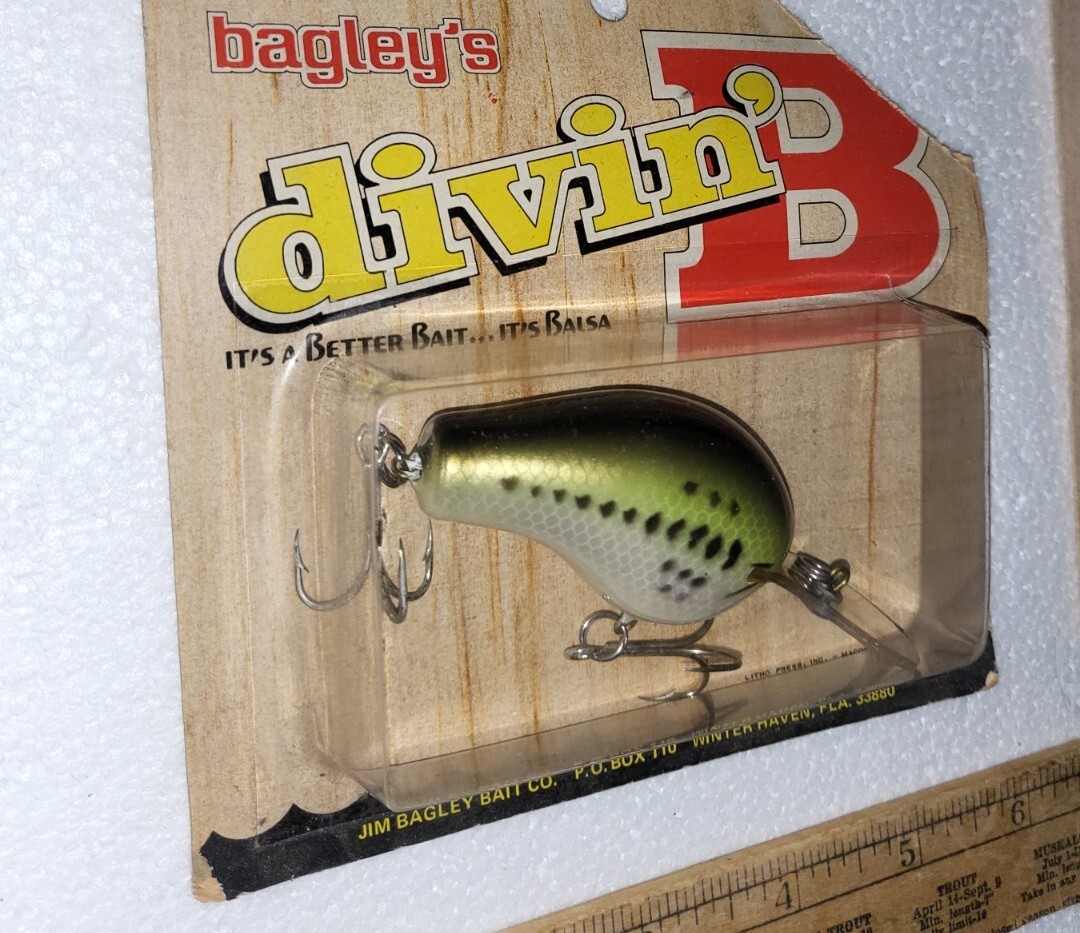 Vintage Bagley's Lure Lot DB2 Brass Hangers NOS Collector Colors Excellent eBay