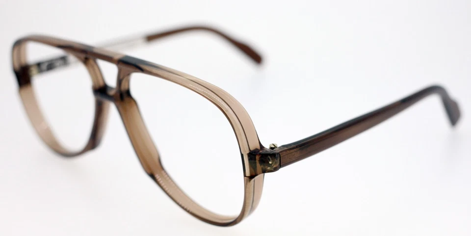 Flair Mod.20 Col.66 Para hombres Vintage Estilo Piloto Gafas de Sol Marco-NUEVO-circa Años 70/80 Foto 2 de 4