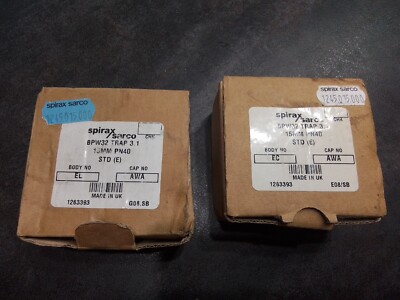 New Spirax Sarco BPW32 Trap 3.1  PN 40 Steam Trap Assembly Stainless Steel 15mm