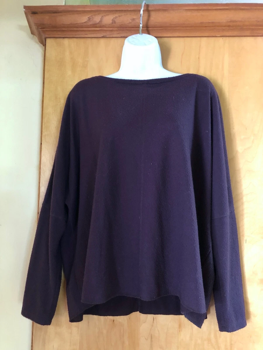 H and m purple sweatshirt new arrivals