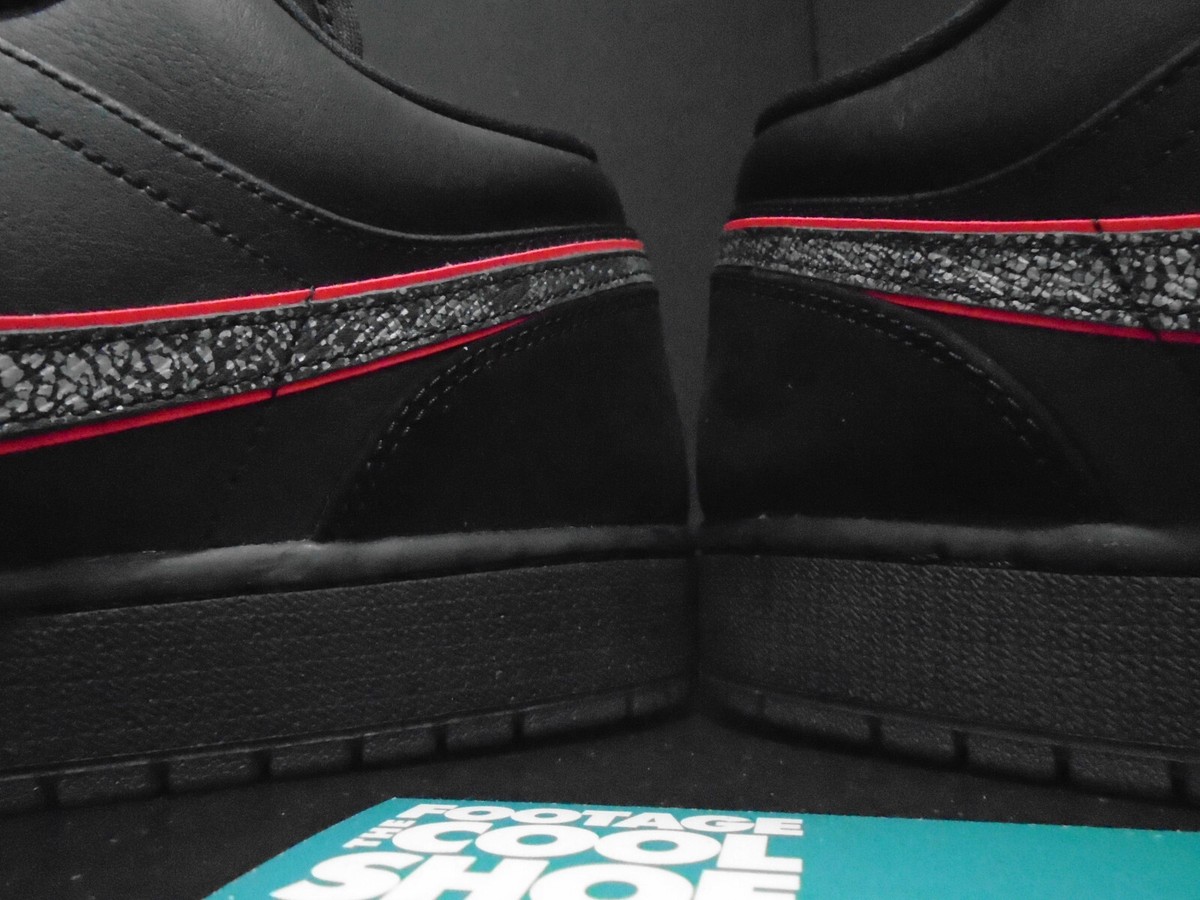 NIKE AIR JORDAN 1 RETRO LOW SE OG I BLACK RED ORBIT BRED