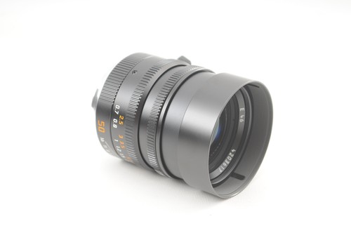 ☆302☆ TOP MINT in Porch LEICA SUMMILUX-M 50mm f1.4 ASPH. Black From JAPAN - Picture 10 of 18