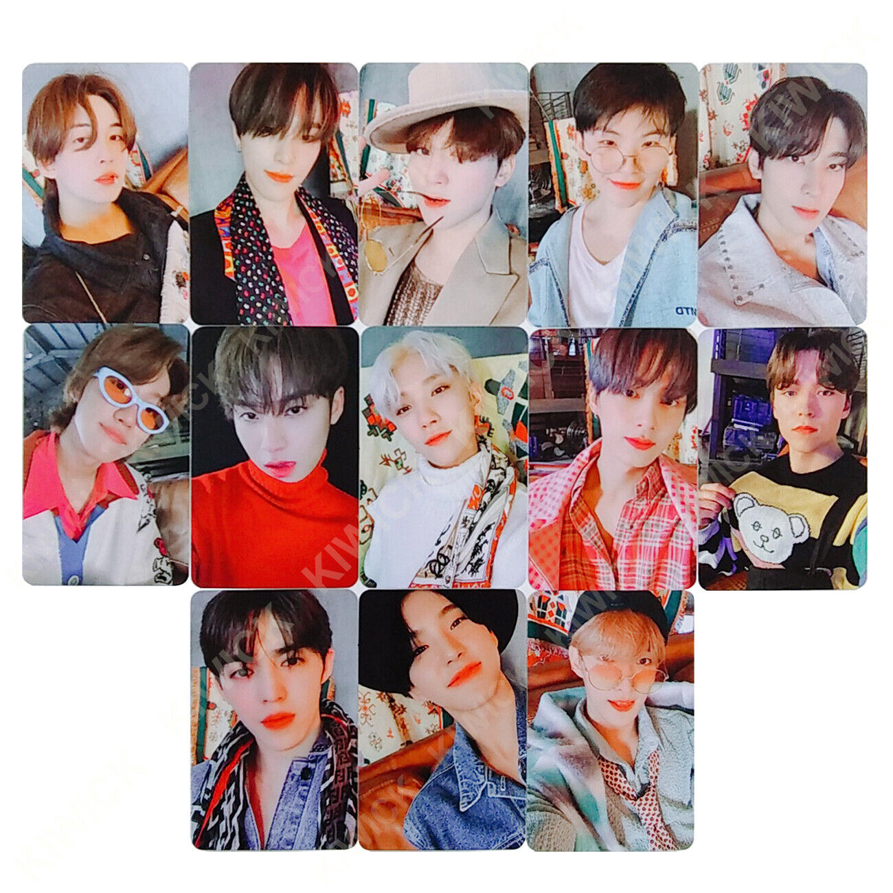 Seventeen GOING Magazine Official Photocard Photo Card White Version +  Tracking