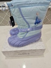 Sorel Girls Disney X Flurry Frozen 2 Elsa Edition Boots Big Kids Size 7 NEW
