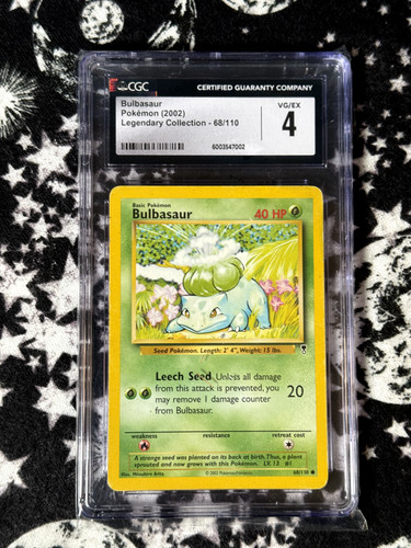 Bulbasaur graded CGC 4 for sale on eBay