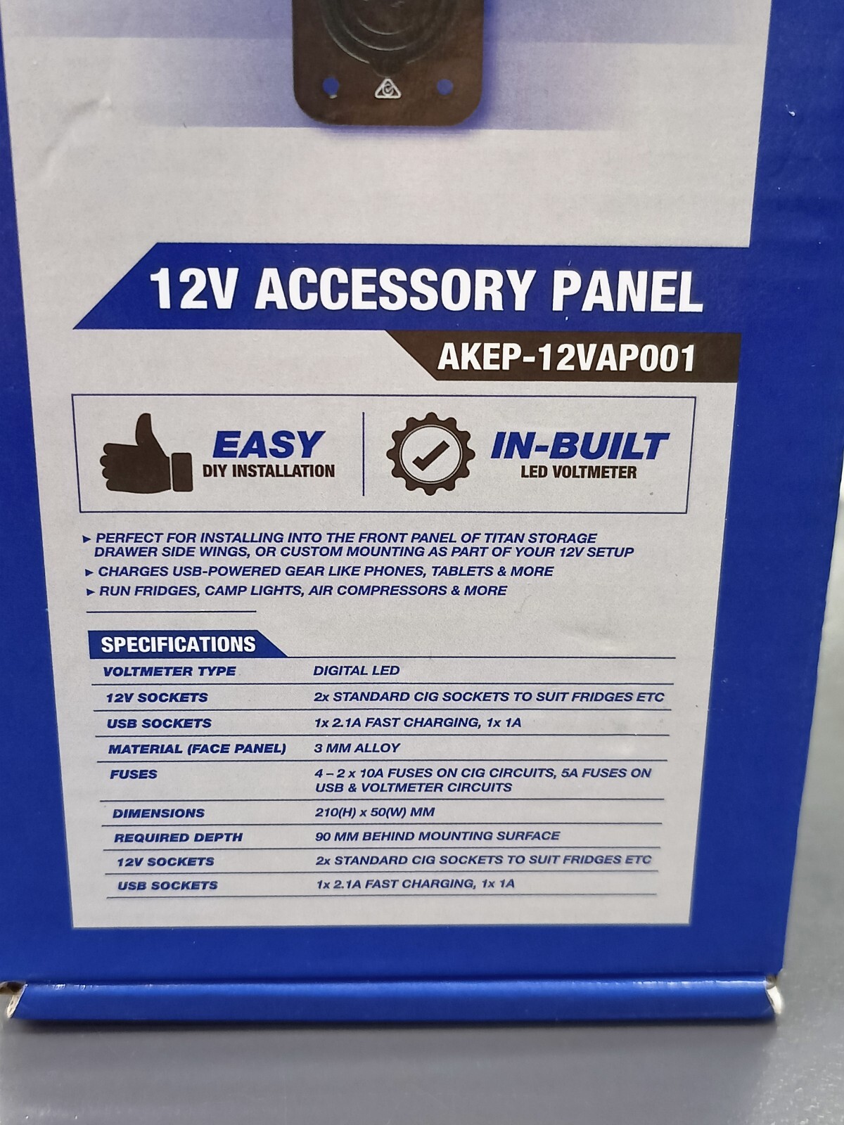 Adventure Kings 12V Accessory Panel AKEP12VAP001 eBay