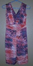 Simply Vera Wang Multi-color Womens Dress sz XS Extra Small Soft, Stretchy  EUC