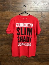 Eminem T-shirt Will The Real Slim Shady Please Stand Up - L