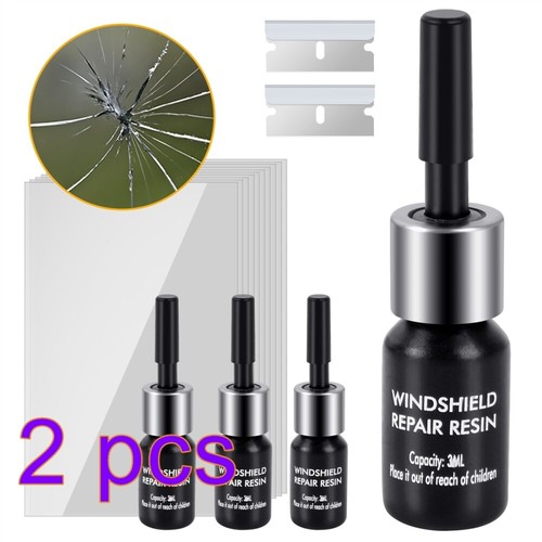 Glas Repair Kit Auto Windschutzscheiben Reparatur SATZ KFZ Scheiben Steinschlag - Bild 26 von 26
