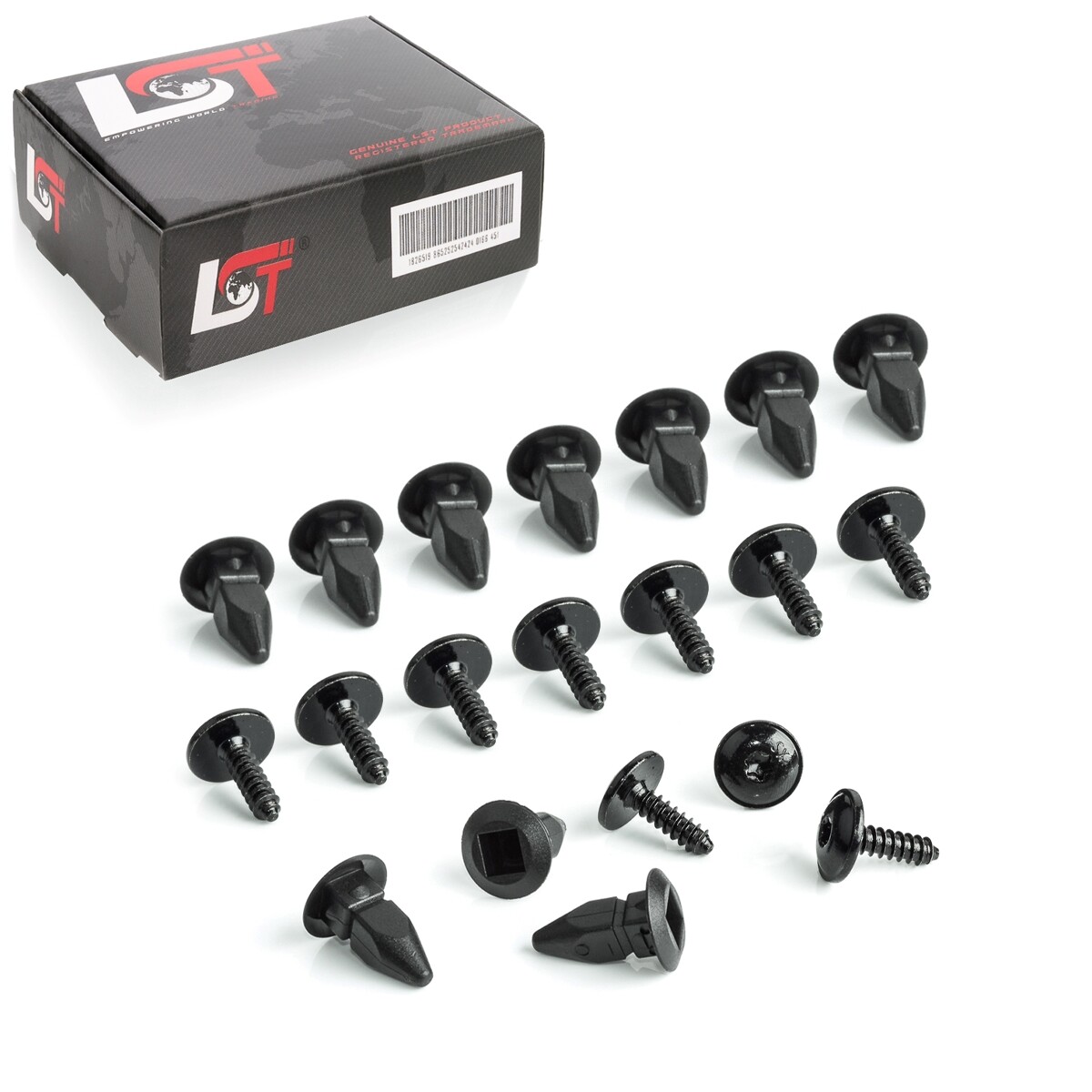 Wheel Arch Mudguard Splash Guards Torx Screws Rivets 20 Pieces For VW TOUAREG